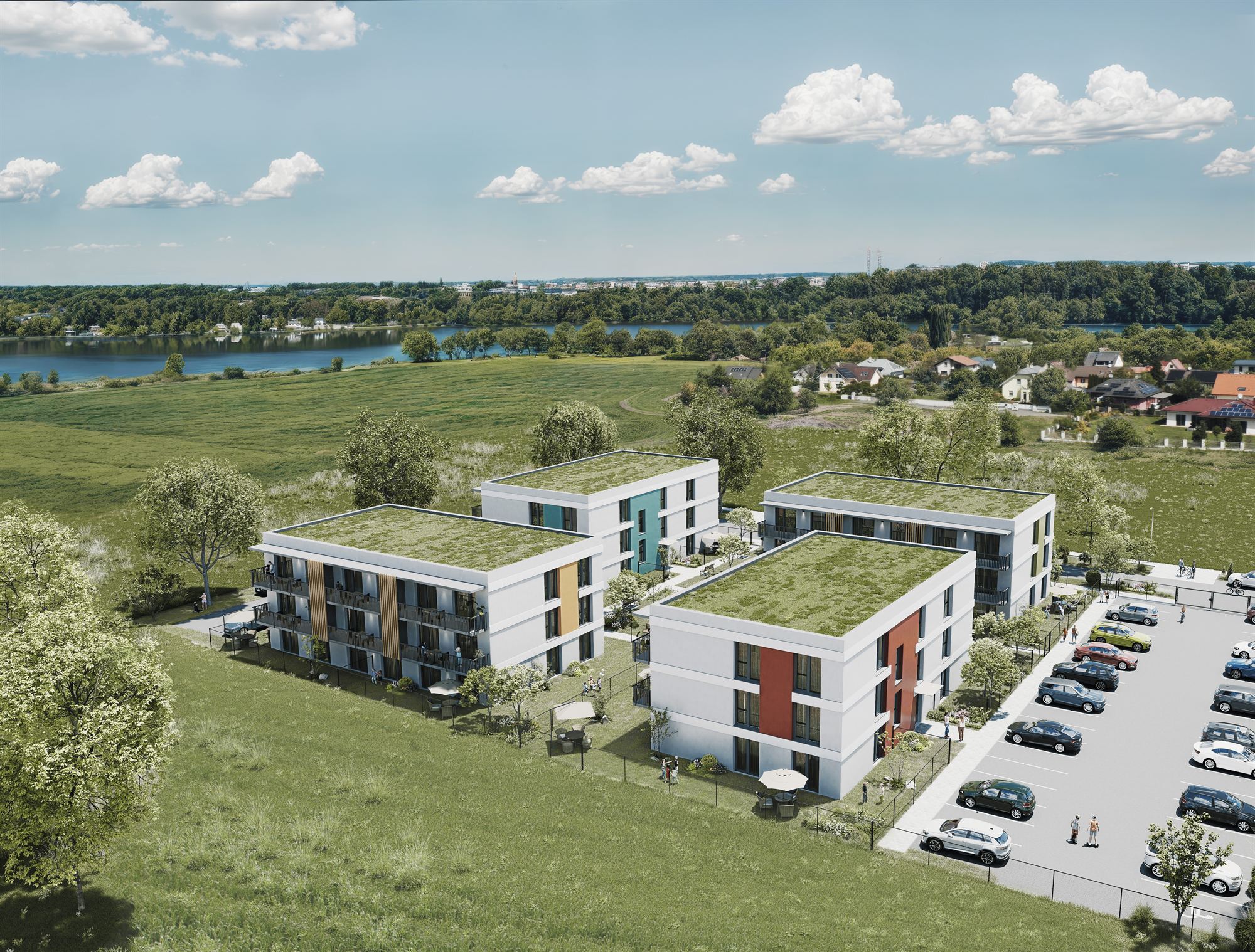 Vizualizace komplexu u vody